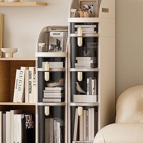 Tall Slim Storage Tower with Wheels N642315