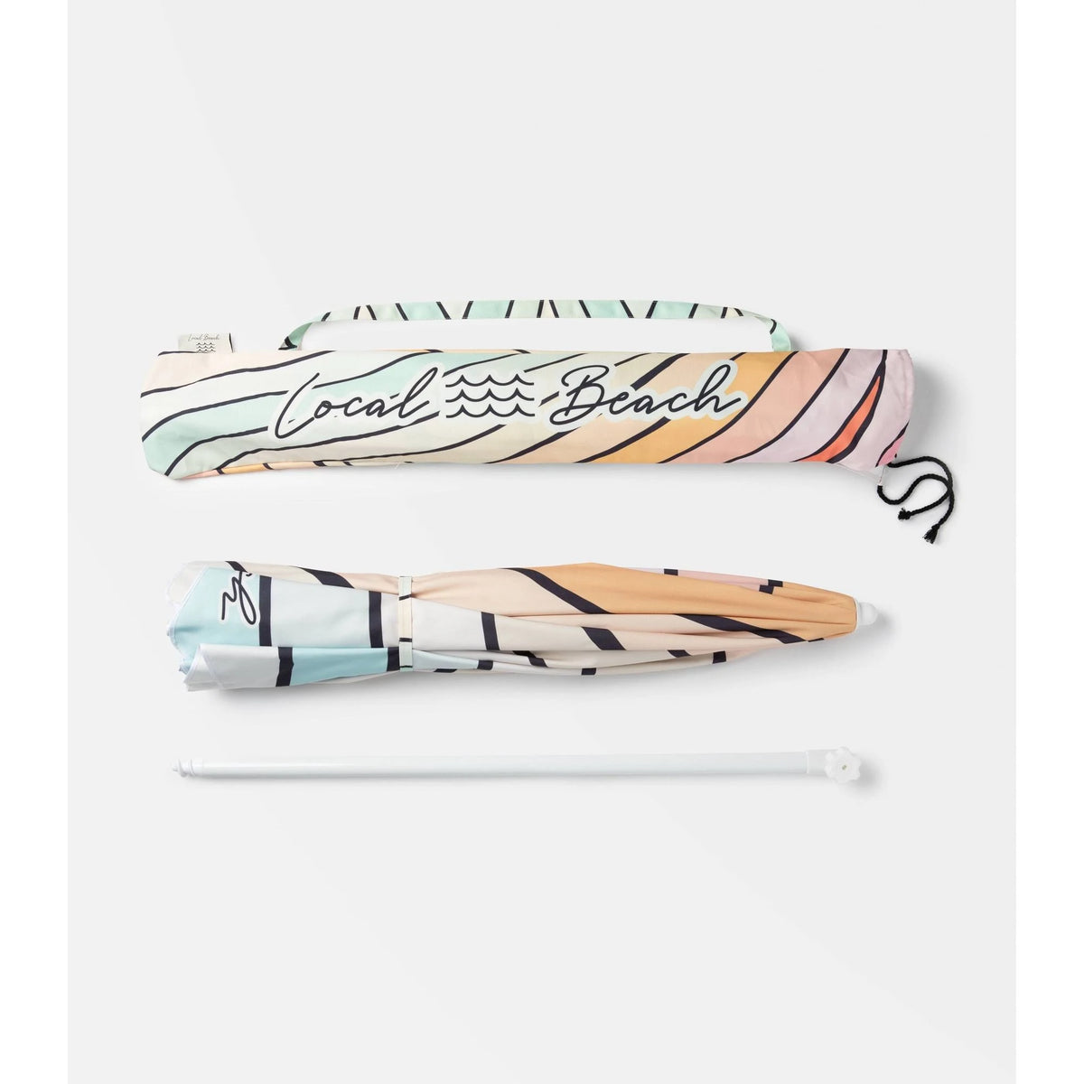 Wavy Beach Umbrella F36613