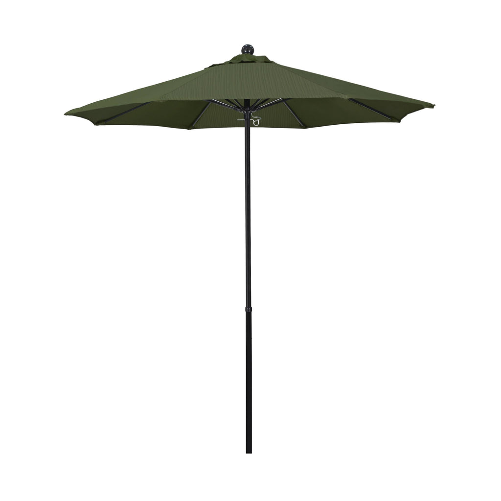 7.5' Fiberglass Market Umbrella Champagne Olefin D115