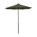 7.5' Fiberglass Market Umbrella Champagne Olefin D115