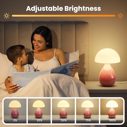 Small Vintage Dimmable Ceramic LED Table Lamp U980658