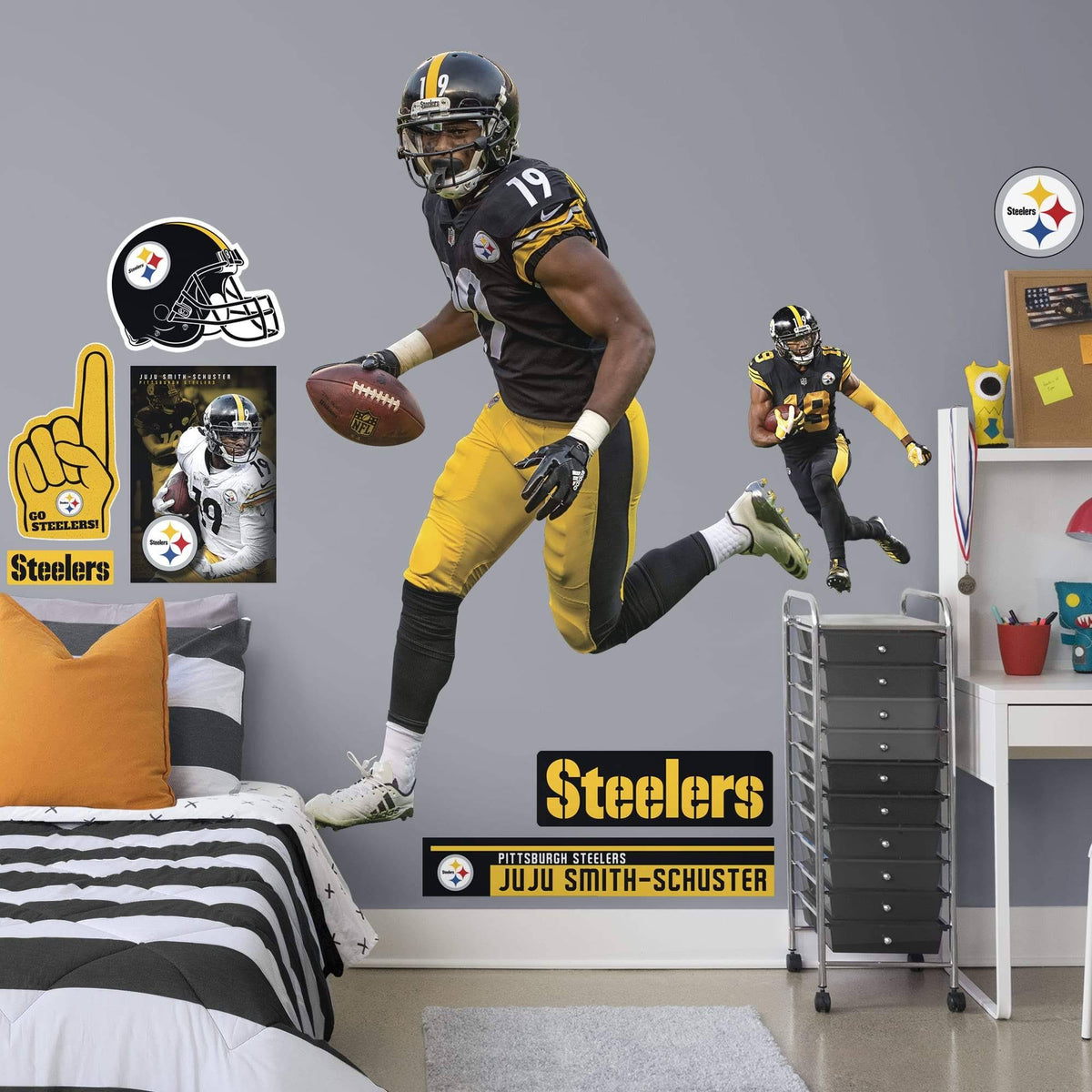 Officially Licensed NFL Removable Wall Adhesive Wall Decal W89819