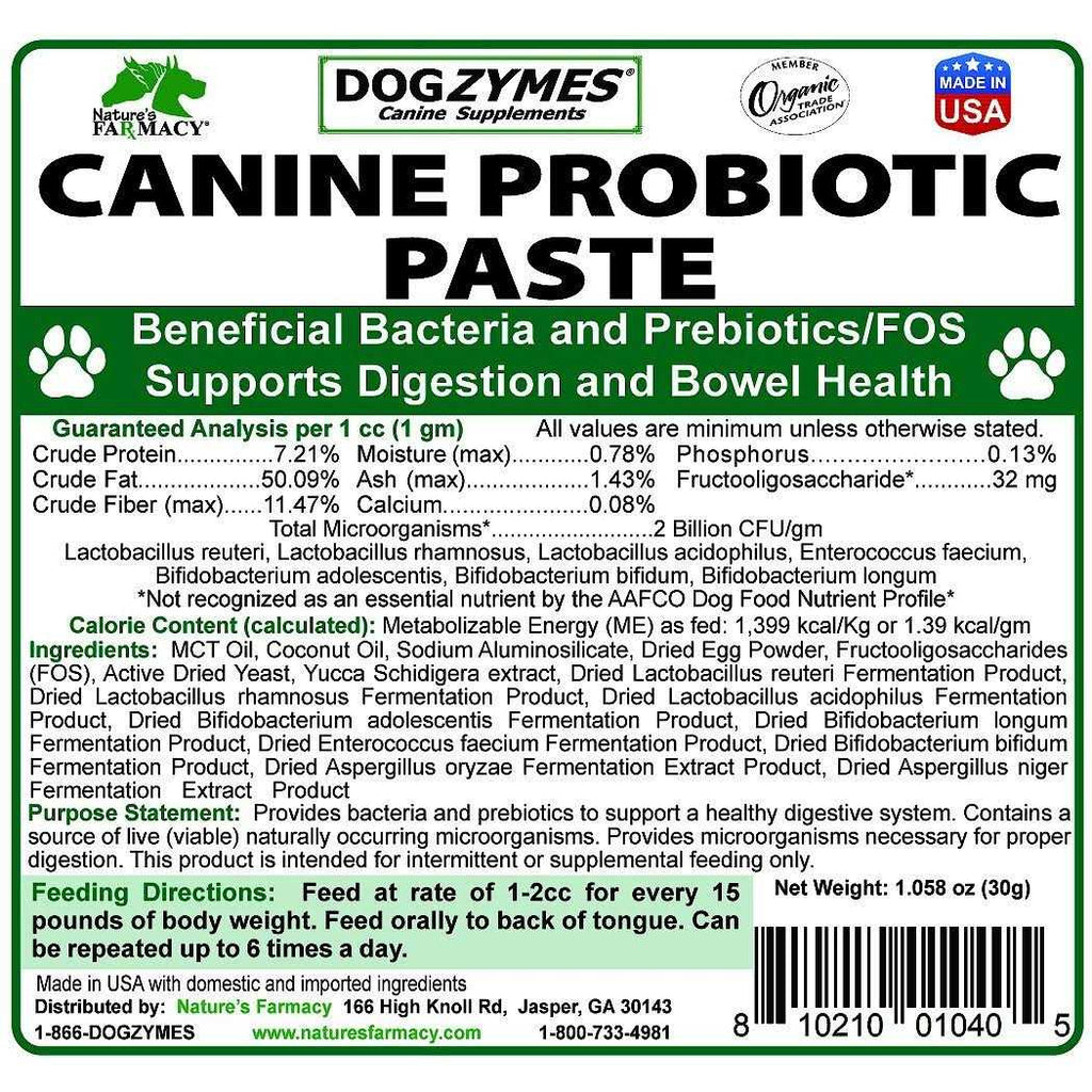 Canine Probiotic Paste M7610