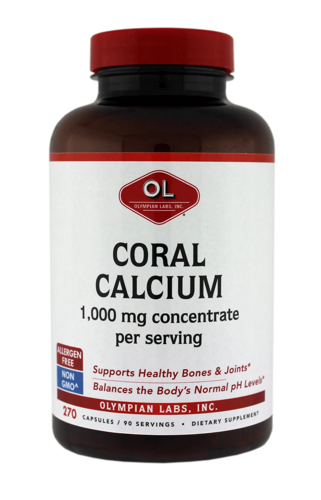 Coral Calcium Dietary Supplement, 1,000mg, 270 count B659169