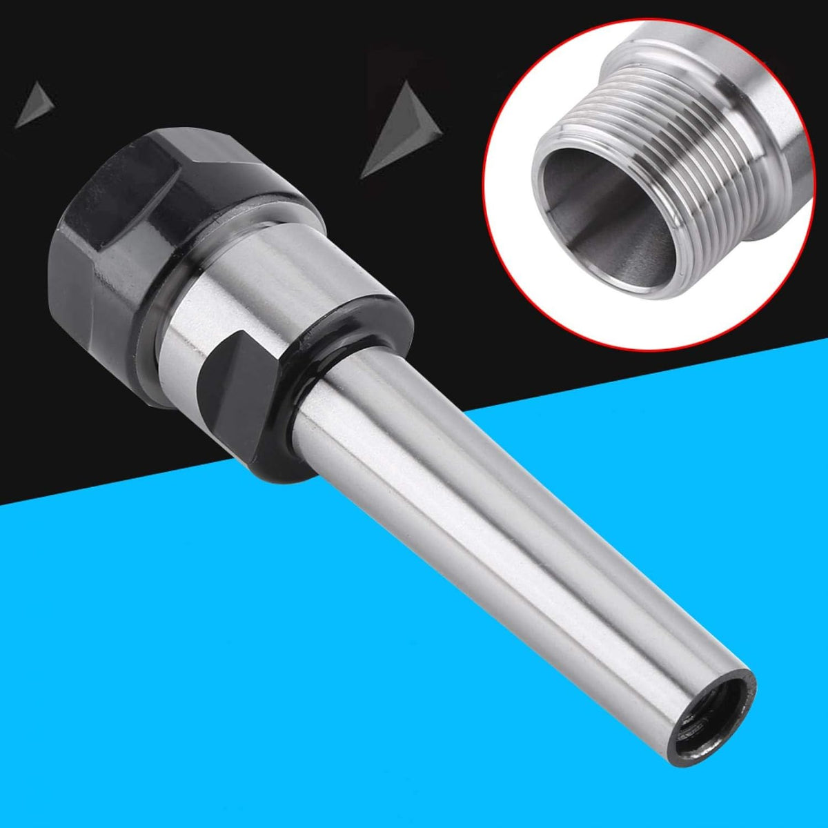 Taper Collet Holder Carbon Steel Chuck Face Milling for ER20 Chucks Pack of 2 J845