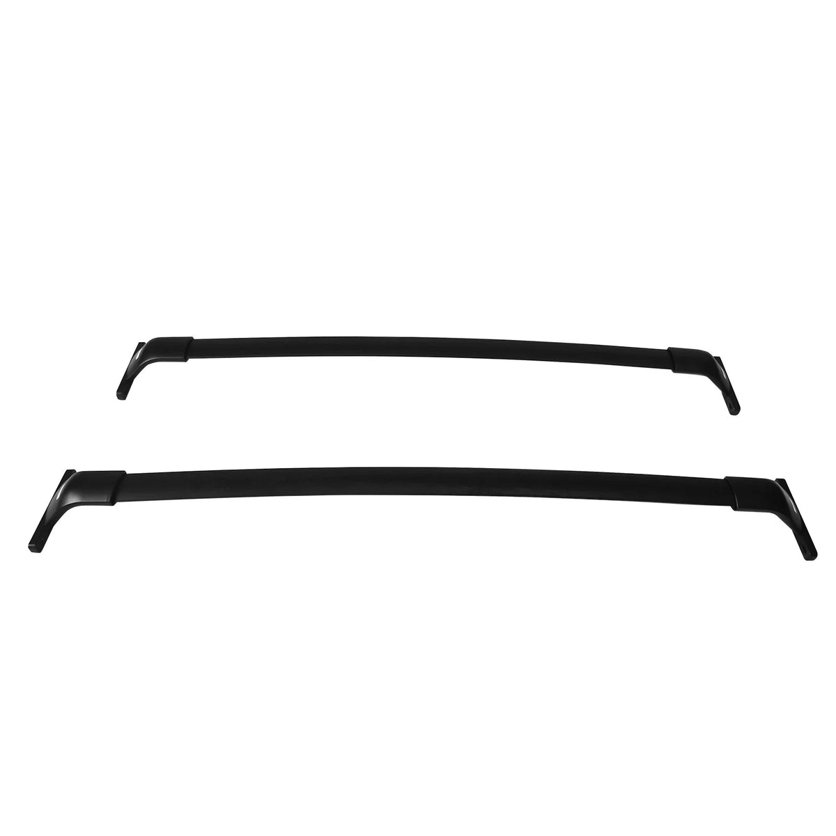 Black Aluminum Roof Rack Cross Bar Cargo Carrier 2PCS T4302
