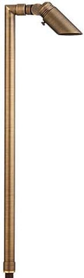 12V Adjustable Cast Brass Path Light R76656