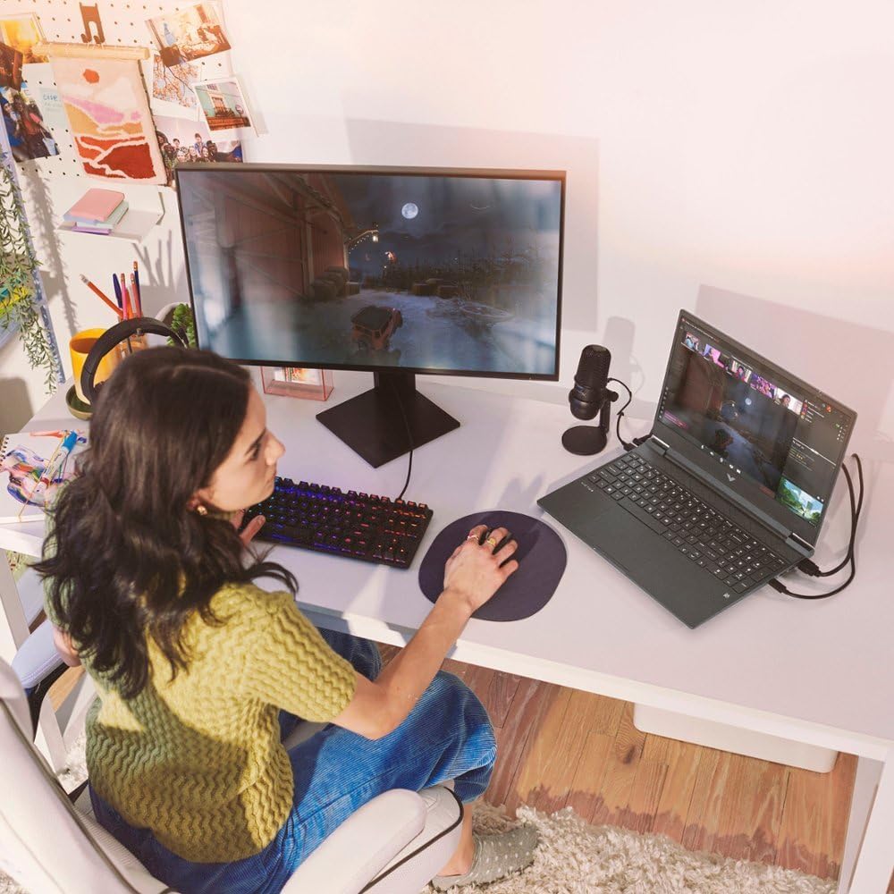 15.6" Full HD 144Hz Gaming Laptop, AMD Ryzen 5 7535HS, 16GB Memory, NVIDIA GeForce RTX 2050, 512GB SSD, Mica Silver Y41634