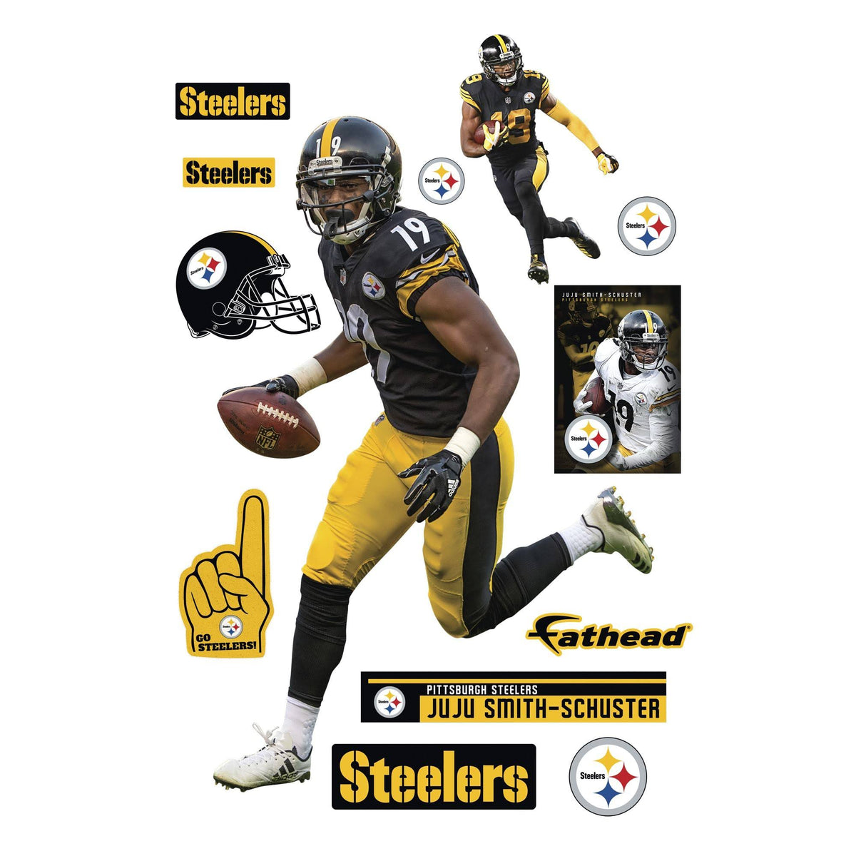 Officially Licensed NFL Removable Wall Adhesive Wall Decal W89819