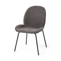 Grey Metal Frame Dining Chair U54322