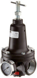 Regulator, 0-125 PSI Pressure Range, Gauge, 500 SCFM, 1-1/2x22 NPT F2922