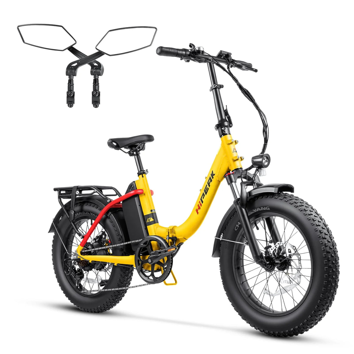 750W Folding Electric Bike 48V 15Ah Fat Tire E70299