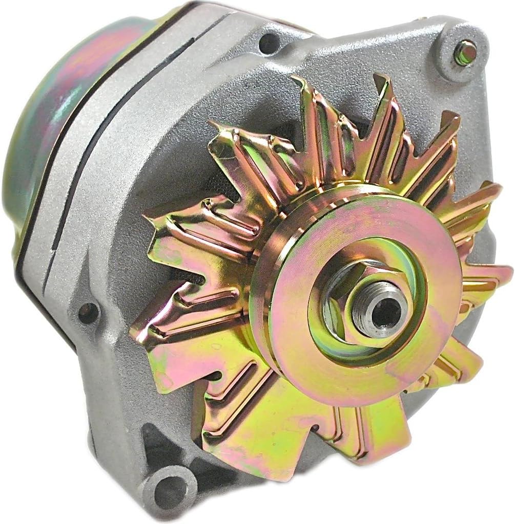 NEW ALTERNATOR COMPATIBLE WITH 81-87 OMC INBOARD V-DRIVE 2.5 3.0 3.8 1-WIRE MARINE B752