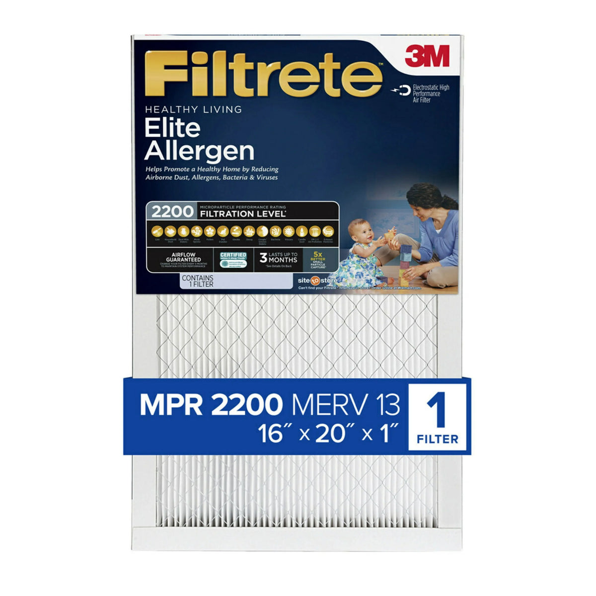 16x20x1 MERV 13 Air Filter G827961