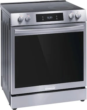 30'' Front Control Electric Range with Total Convection V84513