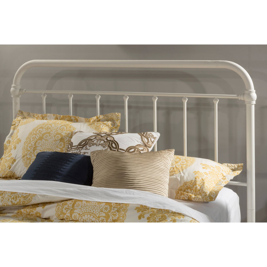 White Metal King Headboard I166649