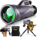 40X60 High Power Monocular with Phone Adapter Tripod Hand Strap F855701