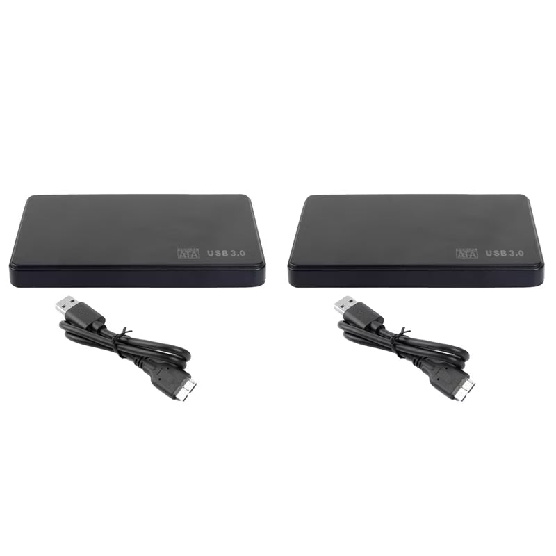 2.5In to USB 3.0 Solid State Enclosure Mobile Hard Disk Cassette with Cable D75841