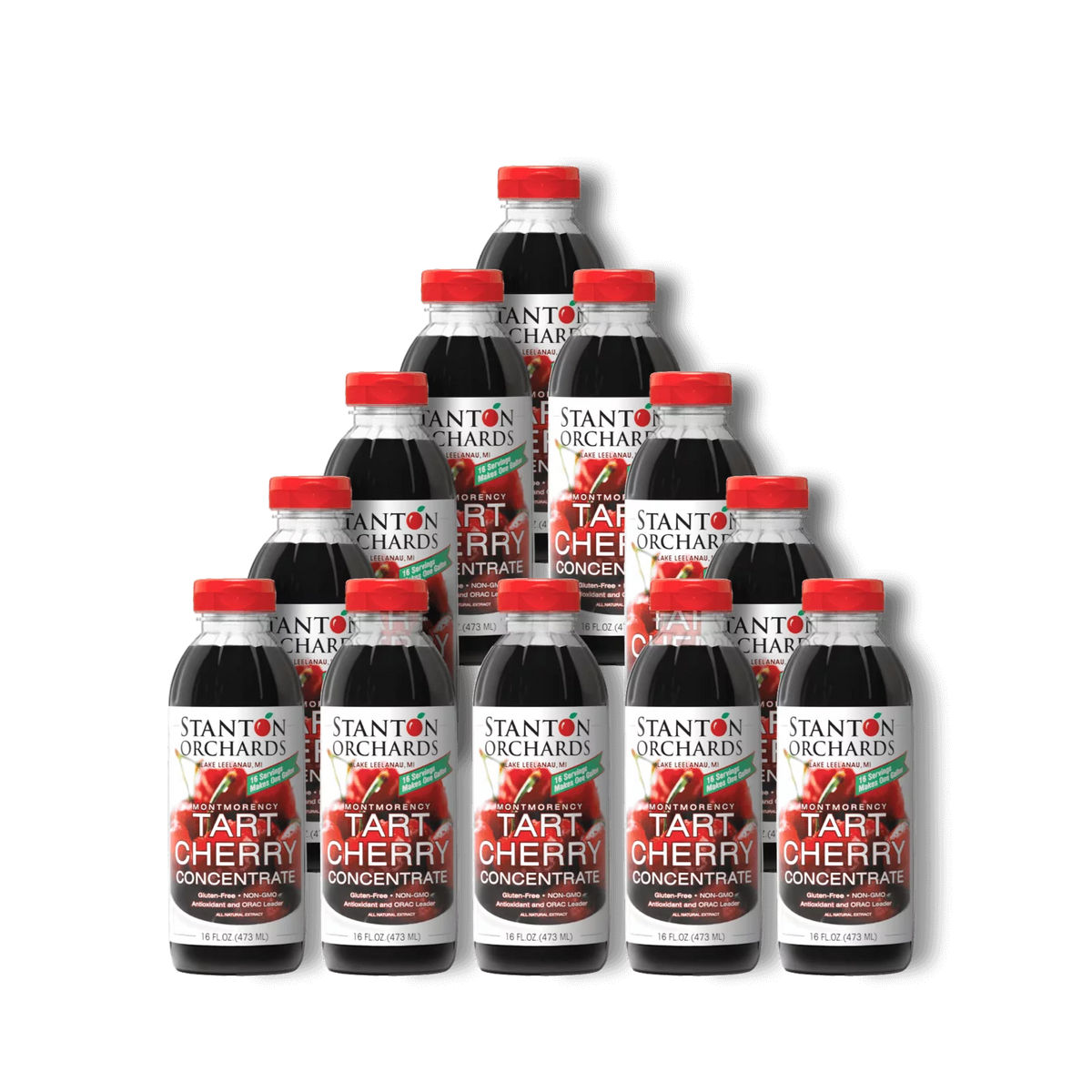 Tart Cherry Montmorency Concentrate Juice 12 Pack 16 FL Oz W39175