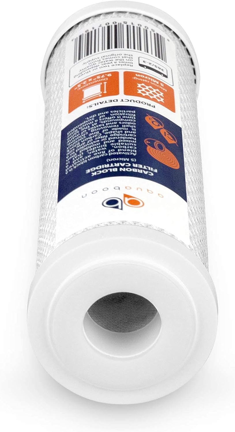 12-Pack 5 Micron 10 inch Sediment & CTO Carbon Filters Y396