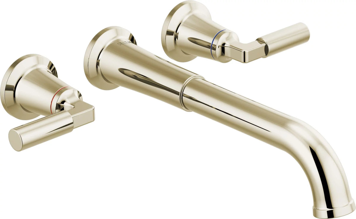 Double Handle Wall Mounted Tub Filler Trim - Nickel V988839