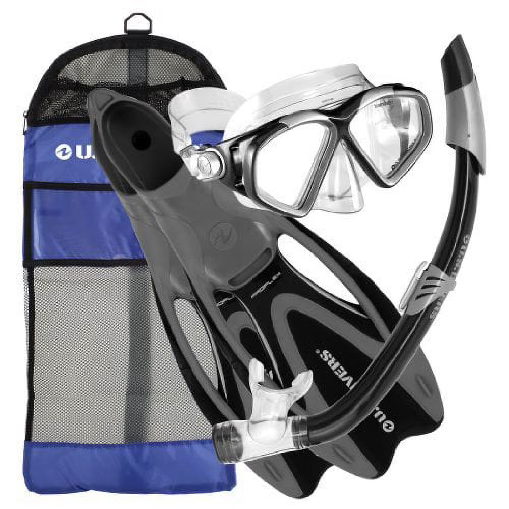 Mask, Snorkel, Fins/Bag Set U6238