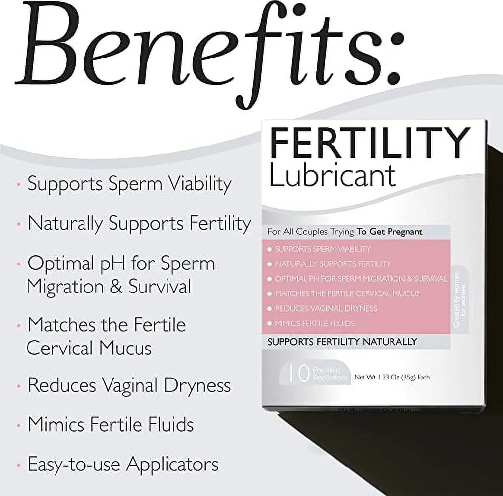 Fertility Lubricant with 10 Pre-Filled Applicators G94251