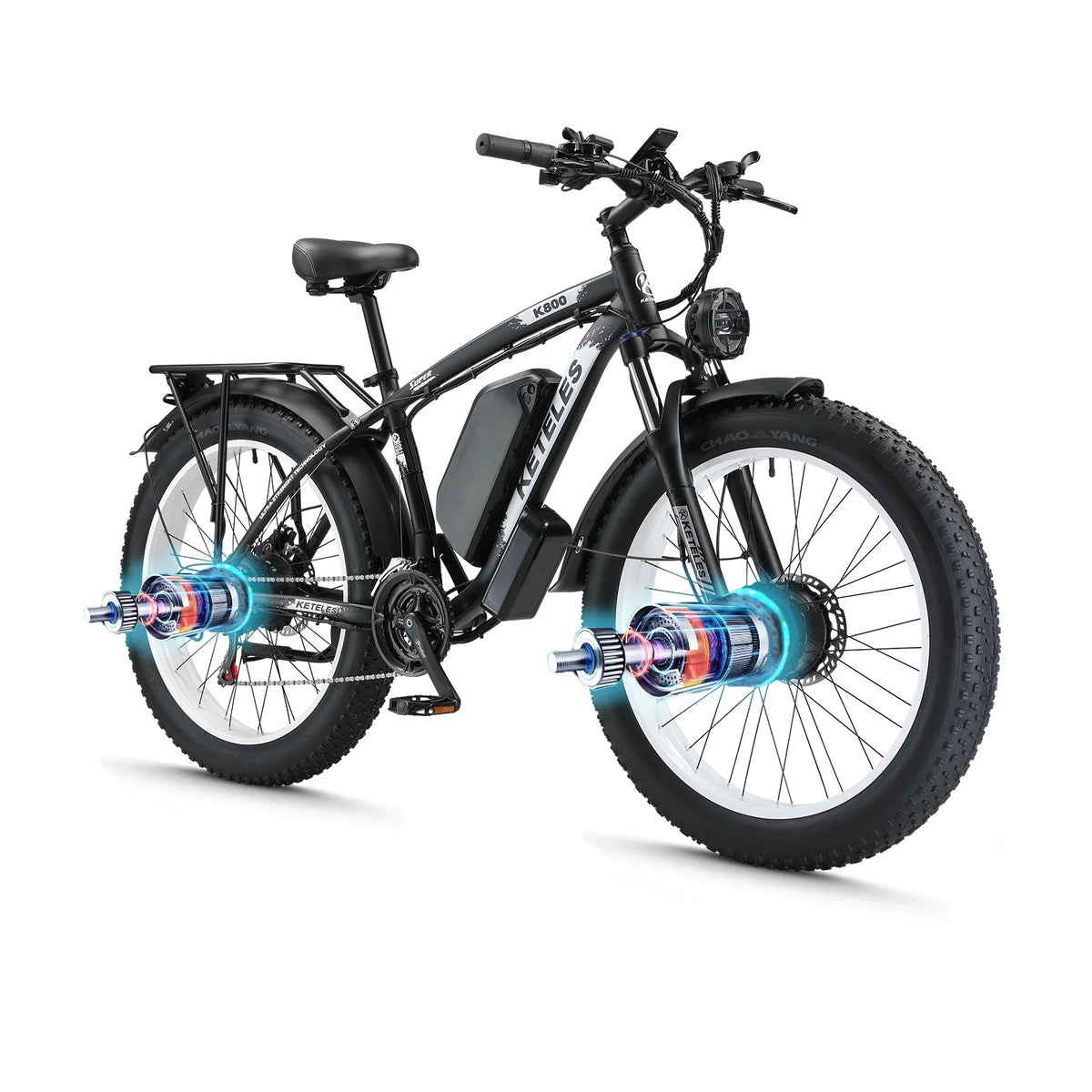 48V 23Ah Dual Motor AWD Electric Bike F45390