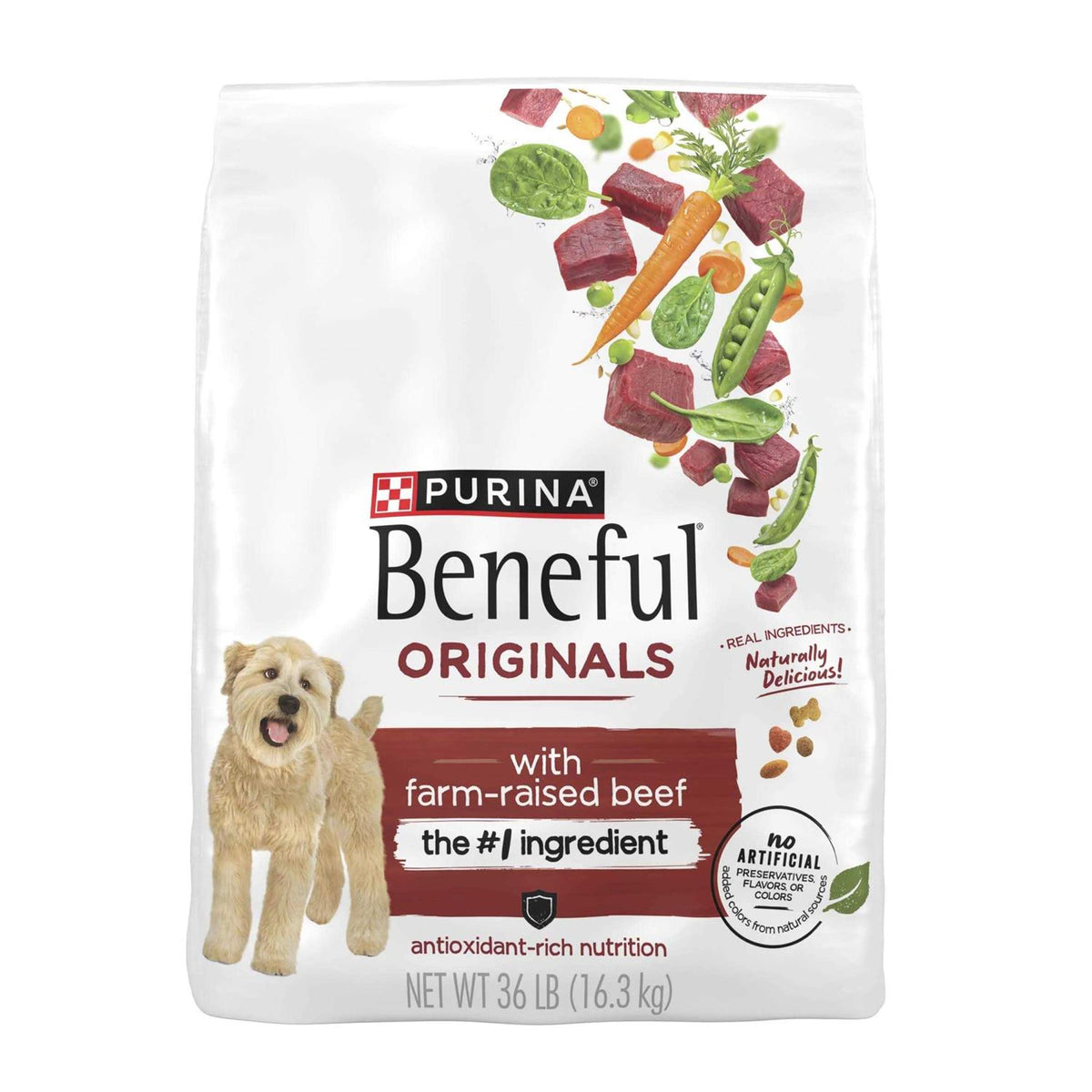 Dog Food With Farm-Raised Beef D2502