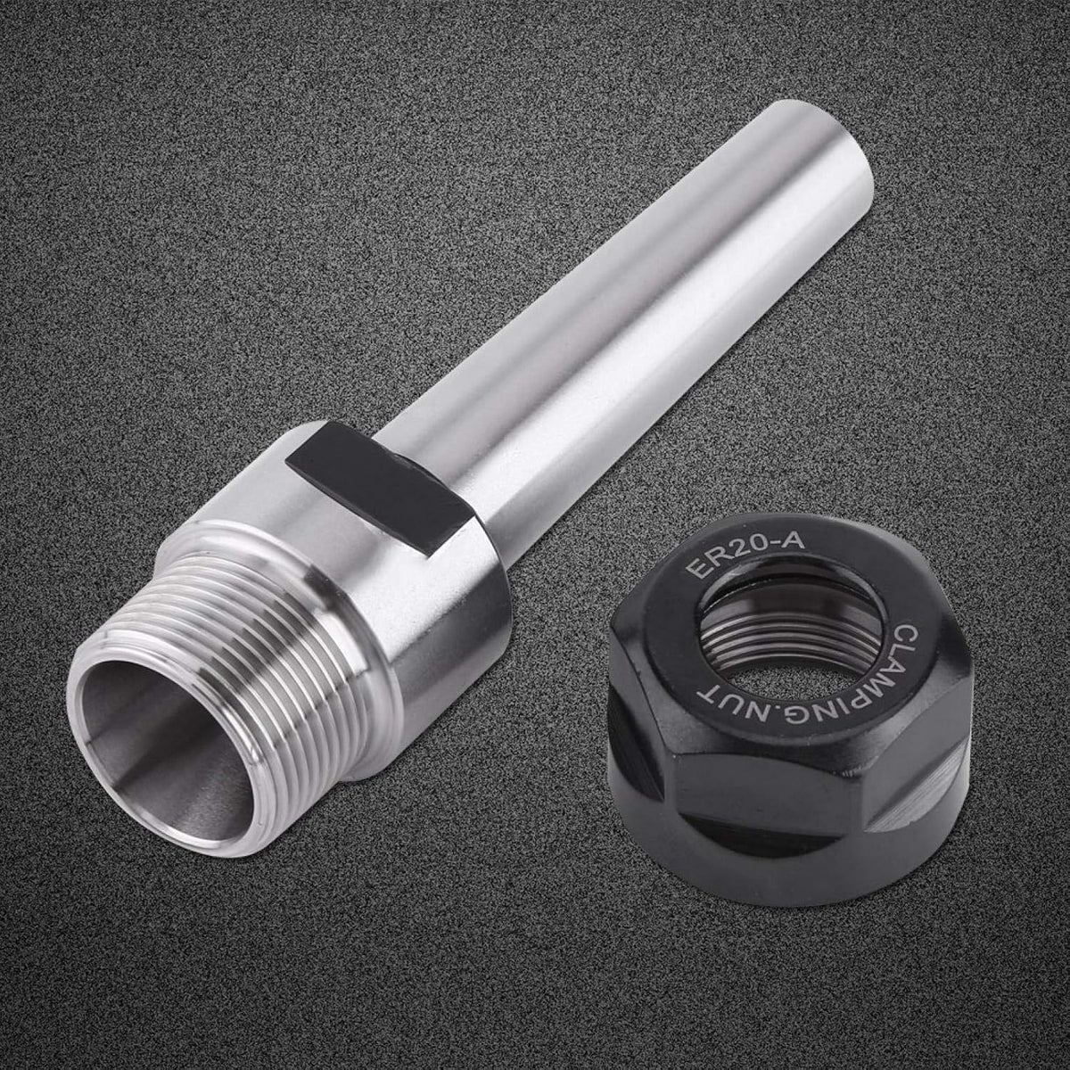 Taper Collet Holder Carbon Steel Chuck Face Milling for ER20 Chucks Pack of 2 J845