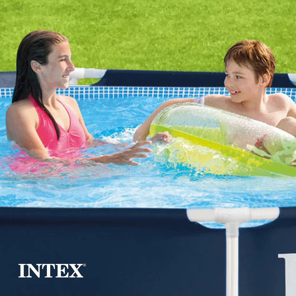 Metal Frame Above Ground Swimming Pool with Pump D613