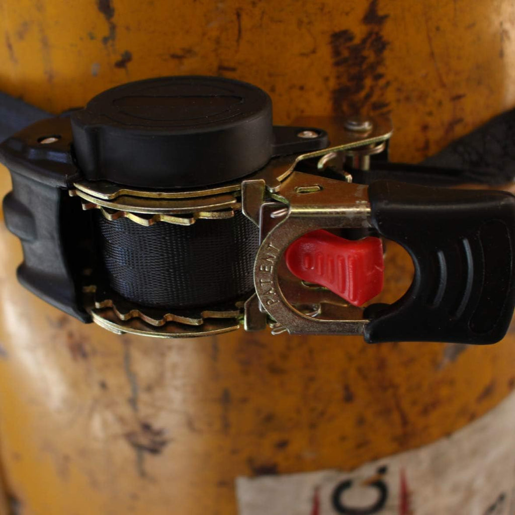 4 Auto Retract Ratchet Straps 1 x 6' Retractable Cargo Tie-Downs Z90209