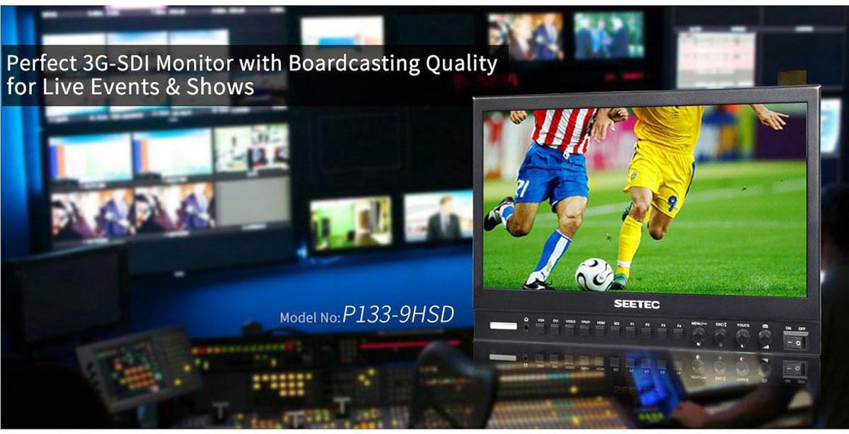 13.3 Inch IPS Full HD SDI Broadcast Monitor E49751