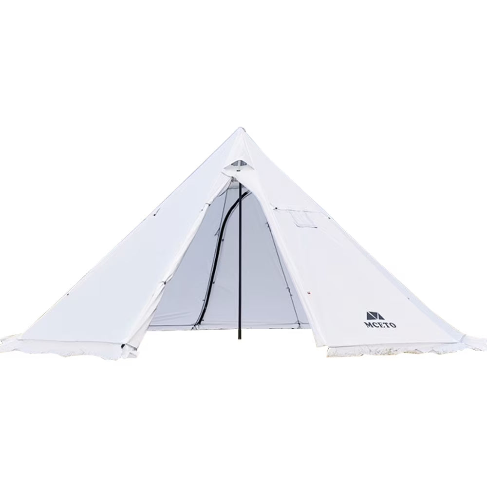 Pyramid Teepee Tent for 5 8 People with Stove Jack R97913