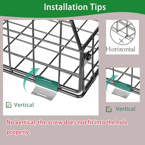 4 Pack XXL Stackable Wire Storage Basket D599899