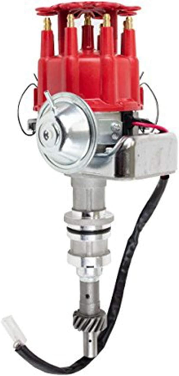 Red Cap Complete Distributor for Small Block Ford 351W V304