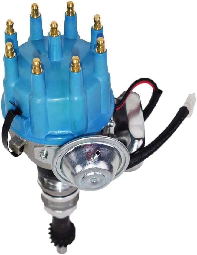 Red Cap Complete Distributor for Small Block Ford 351W V304