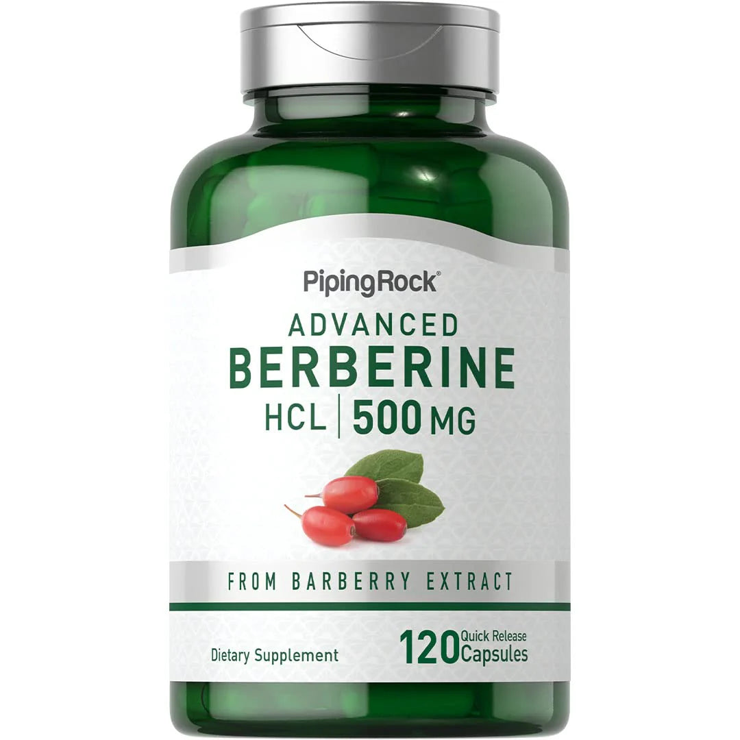 500mg Berberine Supplement 120 Capsules Z147