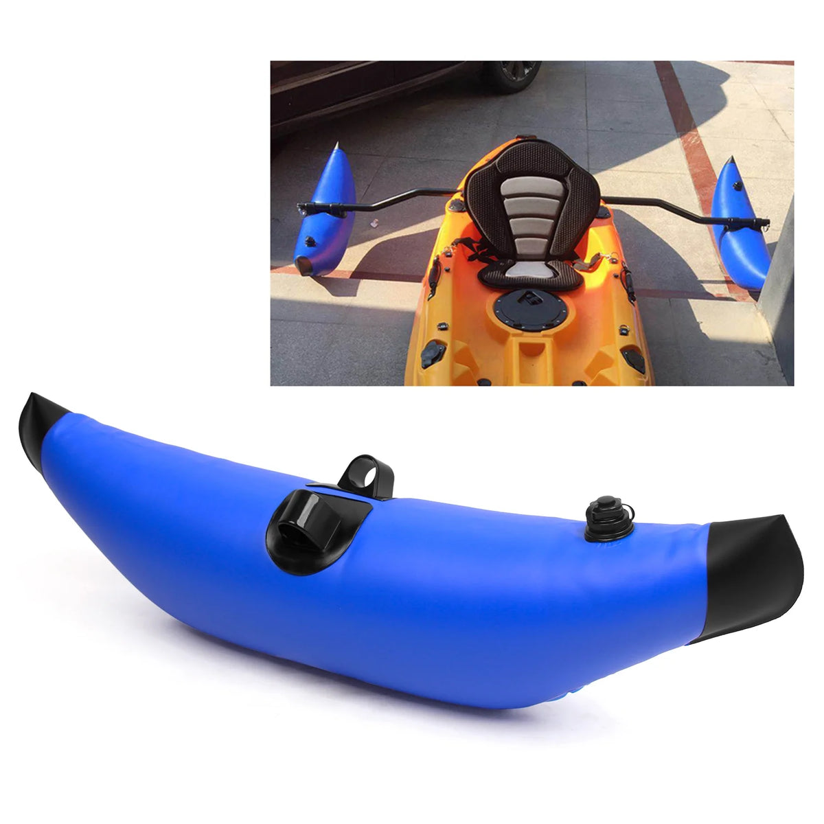 Kayak Inflatable Outrigger Float Stabilizer, 2pcs Q63685