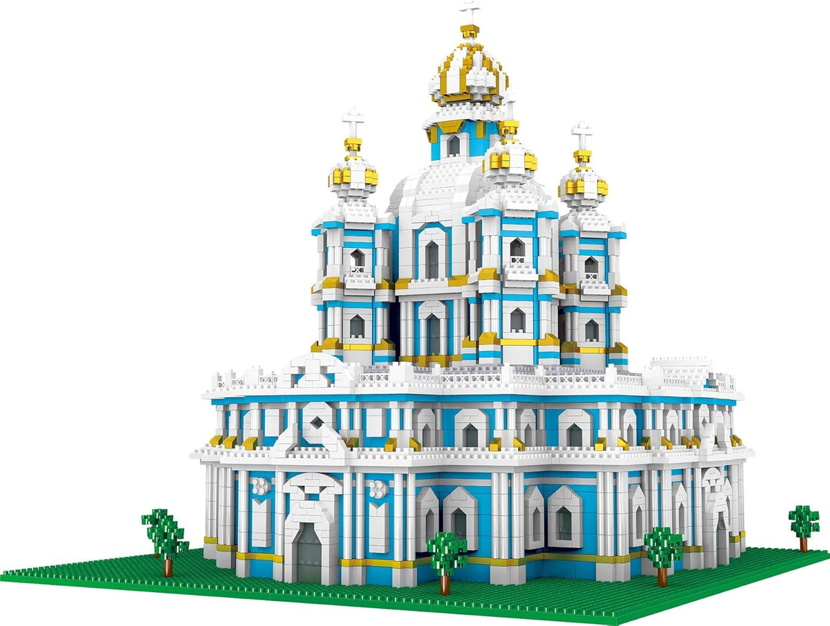 3D Puzzle Smolny Cathedral Building Model Set 3750 Pieces U1095
