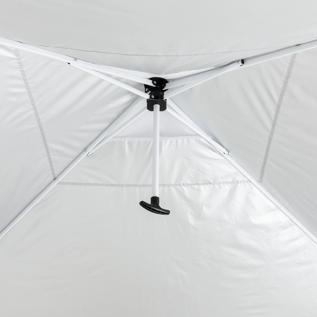 White 10 ft x 10 ft Instant Canopy B834