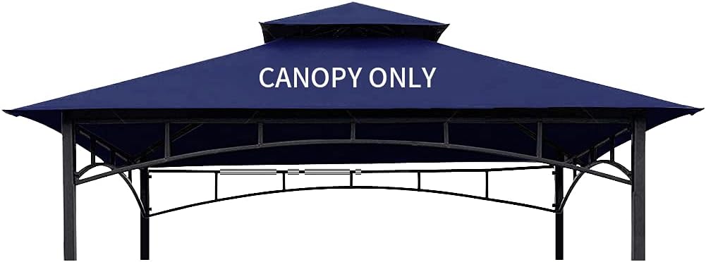 Brown 8 x 5 Double Tiered Replacement Canopy Roof A543407