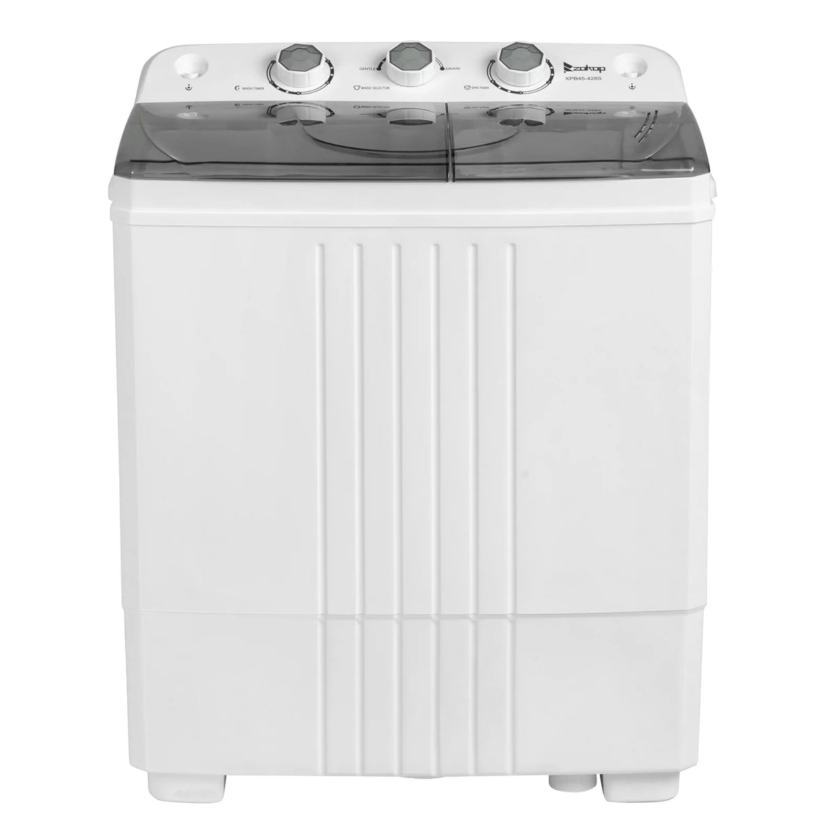 Portable 20lbs Twin Tub Compact Semi-automatic Washing Machine V348
