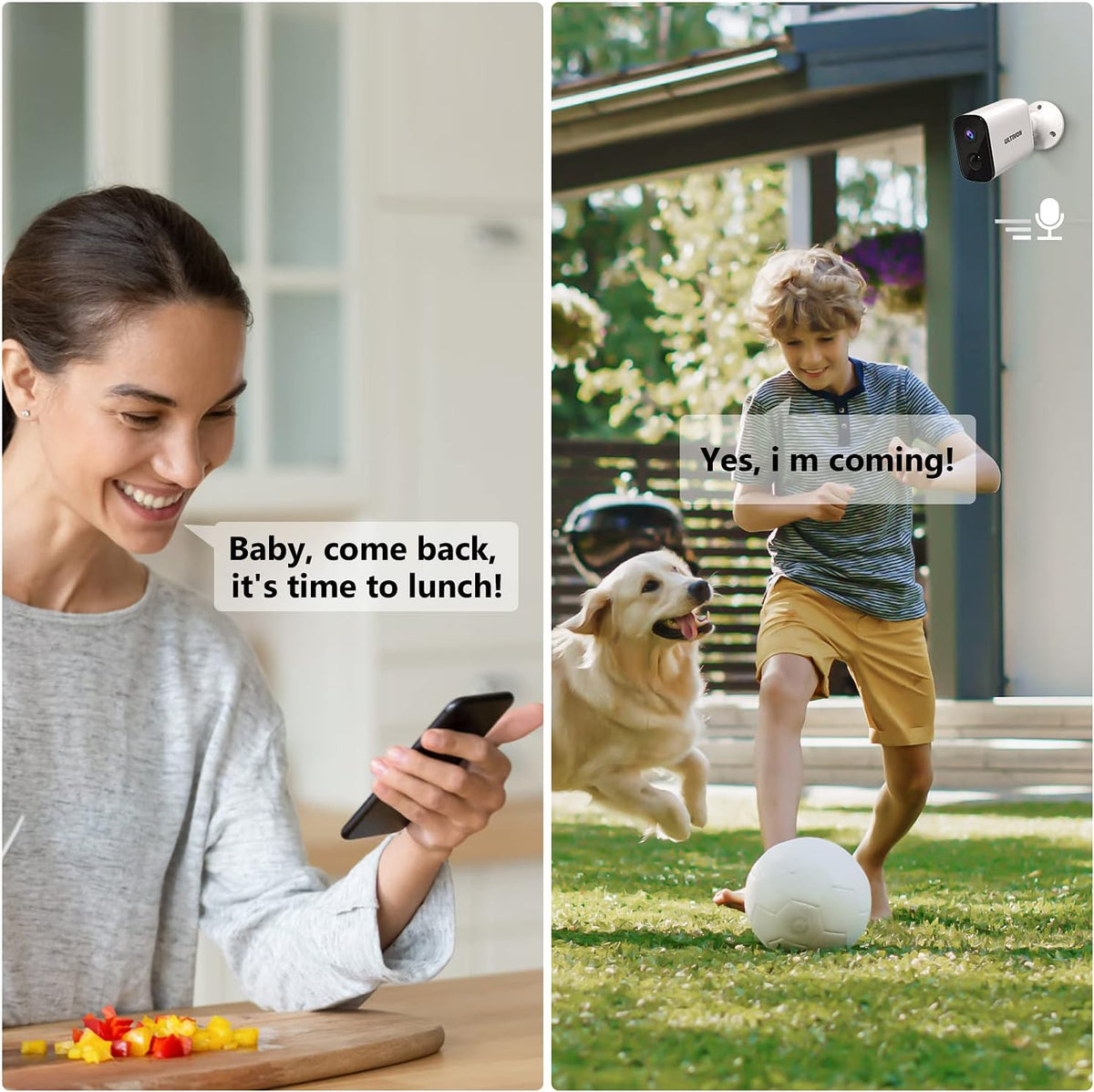 1080P Wireless Battery Powered IP65 Weatherproof Outdoor Security Camera Q35043