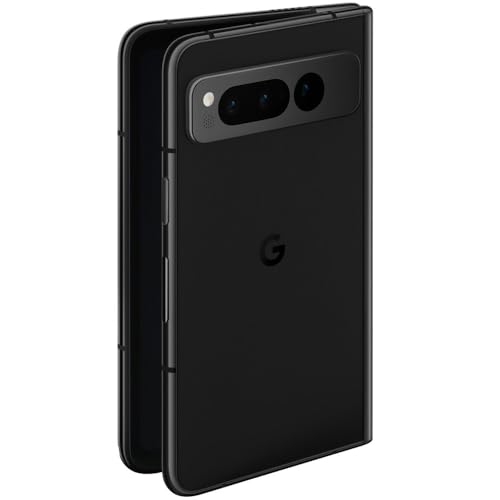 Obsidian 256 GB Foldable 5G Smartphone with Telephoto Lens and Ultrawide Lens D202