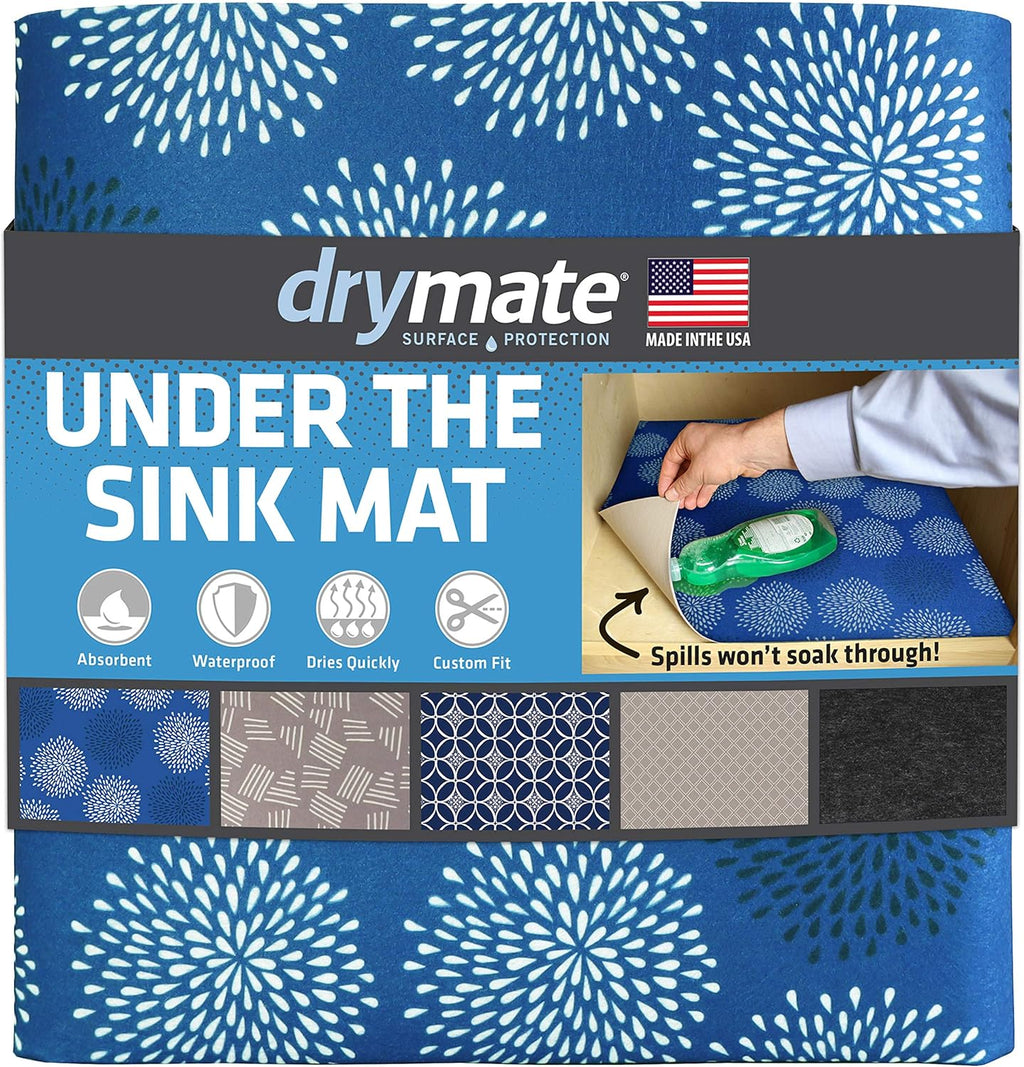 Under The Sink Mat, Cabinet Protection Mat, Shelf Liner - Absorbent Waterproof Slip-Resistant Machine Washable W66770