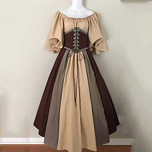 Breathable Corset Dress with Half Sleeve I3340