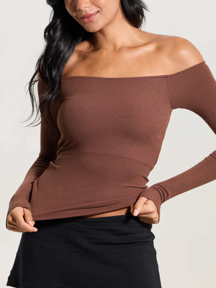 Off Shoulder Top E827