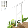 Black Heavy Duty Metal Handrail for Steps (1-3 Steps) V84705