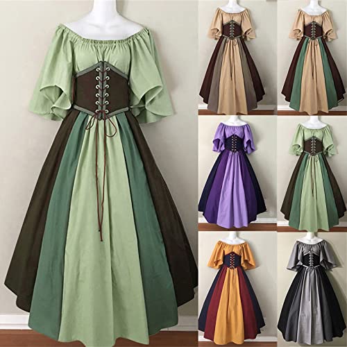 Breathable Corset Dress with Half Sleeve I3340